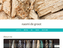 Tablet Screenshot of naomidegroot.wordpress.com