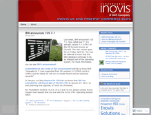 Tablet Screenshot of inovisuk.wordpress.com