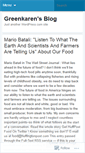 Mobile Screenshot of greenkaren.wordpress.com