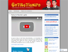 Tablet Screenshot of cpnentretiempo.wordpress.com
