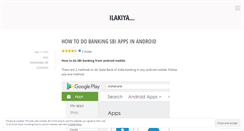 Desktop Screenshot of ilakiya.wordpress.com