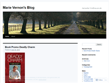 Tablet Screenshot of marievernon.wordpress.com