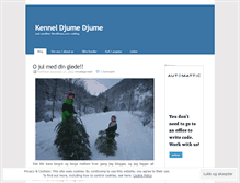 Tablet Screenshot of djumedjume.wordpress.com
