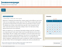 Tablet Screenshot of joemasonspage.wordpress.com