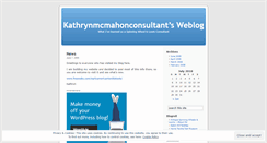 Desktop Screenshot of kathrynmcmahonconsultant.wordpress.com