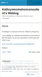 Mobile Screenshot of kathrynmcmahonconsultant.wordpress.com