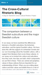 Mobile Screenshot of crossculturalrhetoric.wordpress.com