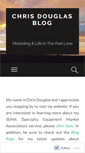 Mobile Screenshot of chrisdouglasblog.wordpress.com