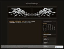 Tablet Screenshot of dragonfaerie.wordpress.com