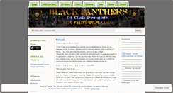 Desktop Screenshot of blackpantherscp.wordpress.com