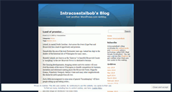 Desktop Screenshot of intracoastalbob.wordpress.com