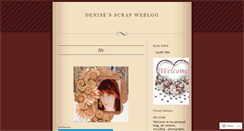 Desktop Screenshot of denisescrap.wordpress.com