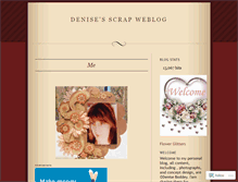 Tablet Screenshot of denisescrap.wordpress.com