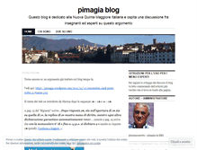 Tablet Screenshot of pimagia.wordpress.com