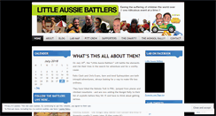 Desktop Screenshot of littleaussiebattlers.wordpress.com