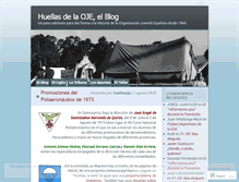 Tablet Screenshot of huellasoje.wordpress.com
