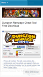 Mobile Screenshot of dungeonrampagetool.wordpress.com