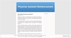 Desktop Screenshot of pareimbursement.wordpress.com