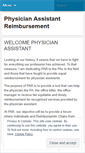 Mobile Screenshot of pareimbursement.wordpress.com
