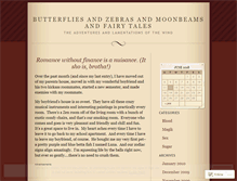 Tablet Screenshot of flyonlittlewing.wordpress.com