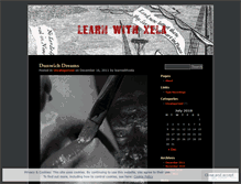 Tablet Screenshot of learnwithxela.wordpress.com