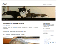 Tablet Screenshot of catself.wordpress.com