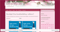 Desktop Screenshot of githonijlen.wordpress.com