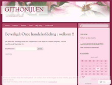 Tablet Screenshot of githonijlen.wordpress.com