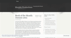 Desktop Screenshot of murphyproductions.wordpress.com