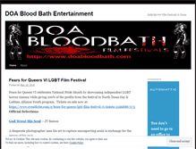 Tablet Screenshot of doabloodbath.wordpress.com