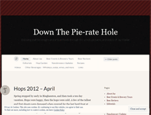 Tablet Screenshot of downthepieratehole.wordpress.com