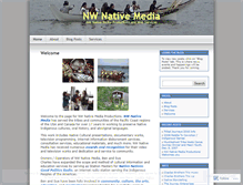 Tablet Screenshot of nativemedia.wordpress.com