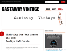 Tablet Screenshot of castawayvintage.wordpress.com