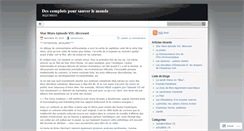 Desktop Screenshot of canisminoris.wordpress.com