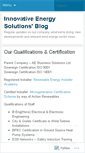 Mobile Screenshot of ieswindturbines.wordpress.com