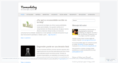 Desktop Screenshot of novmarketing.wordpress.com