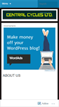 Mobile Screenshot of centralcycles.wordpress.com