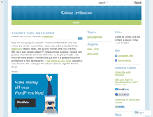 Tablet Screenshot of coisasirritantes.wordpress.com
