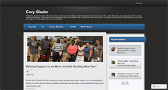 Desktop Screenshot of coryglazier.wordpress.com