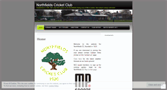 Desktop Screenshot of northfieldscc.wordpress.com