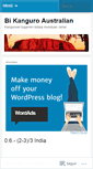 Mobile Screenshot of bikanguro.wordpress.com