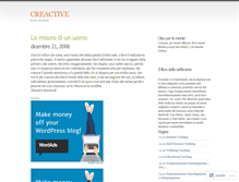 Tablet Screenshot of creactive.wordpress.com