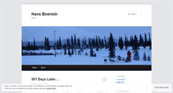Desktop Screenshot of hansboenish.wordpress.com