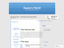 Tablet Screenshot of dbeisner.wordpress.com
