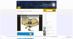 Desktop Screenshot of entiendetufe.wordpress.com