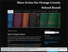 Tablet Screenshot of marcirvine.wordpress.com