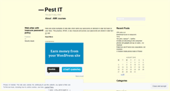 Desktop Screenshot of pestit.wordpress.com