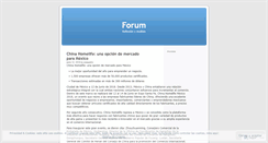 Desktop Screenshot of forumm.wordpress.com