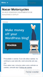 Mobile Screenshot of nacarmotorcycles.wordpress.com