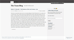 Desktop Screenshot of dynamicteams.wordpress.com